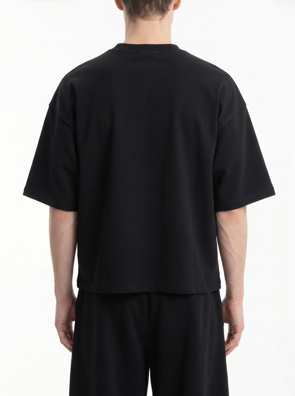 BASIC HEAVYWEIGHT T-SHIRT - BLACK