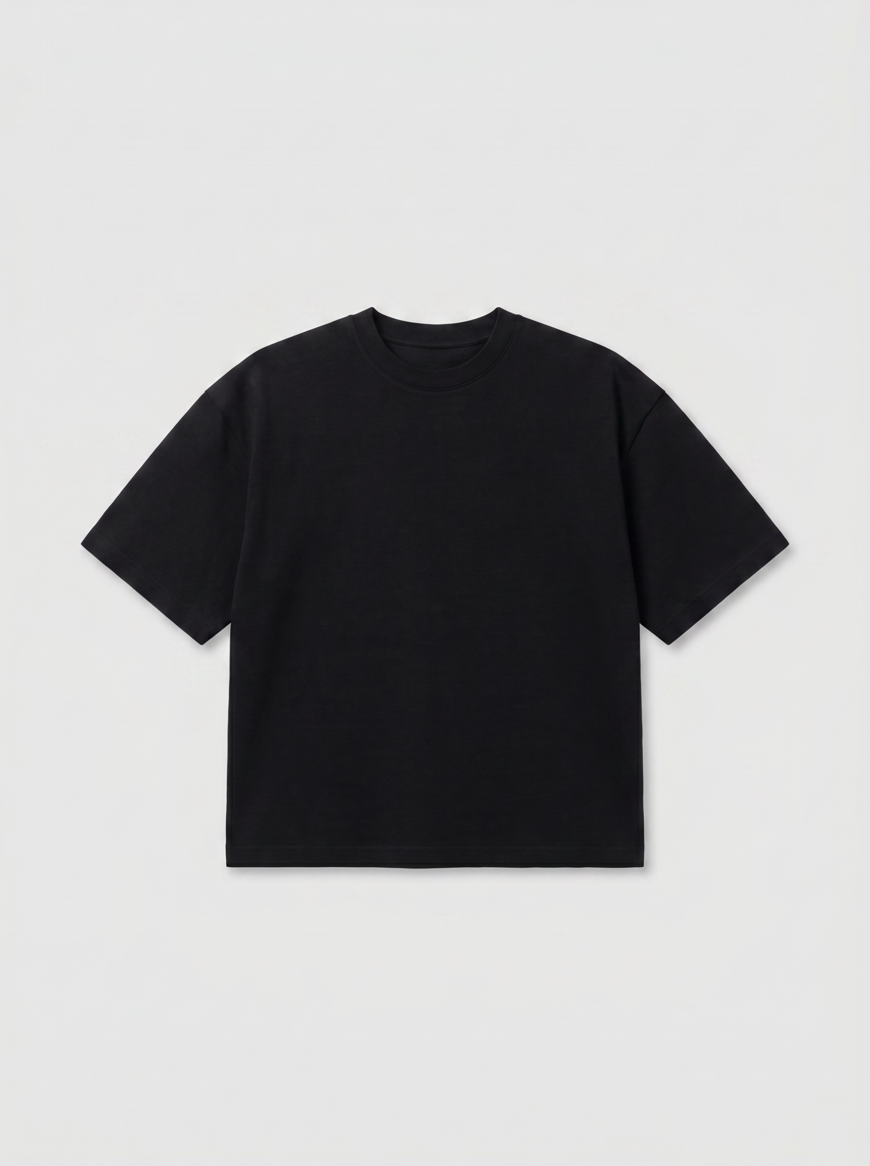 BASIC HEAVYWEIGHT T-SHIRT - BLACK
