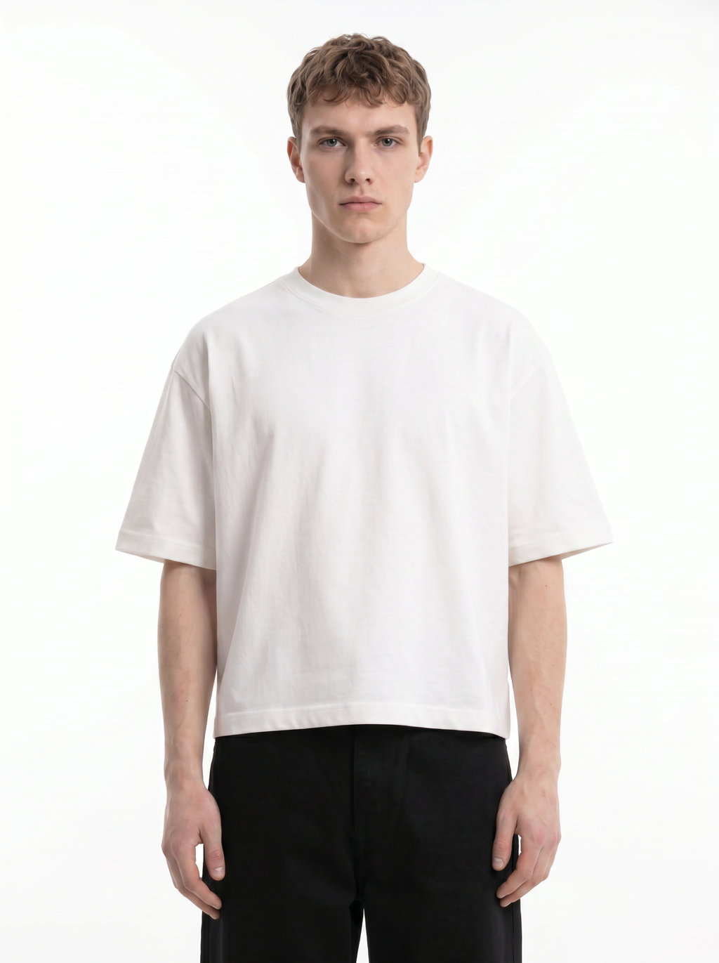 BASIC HEAVYWEIGHT T-SHIRT - WHITE