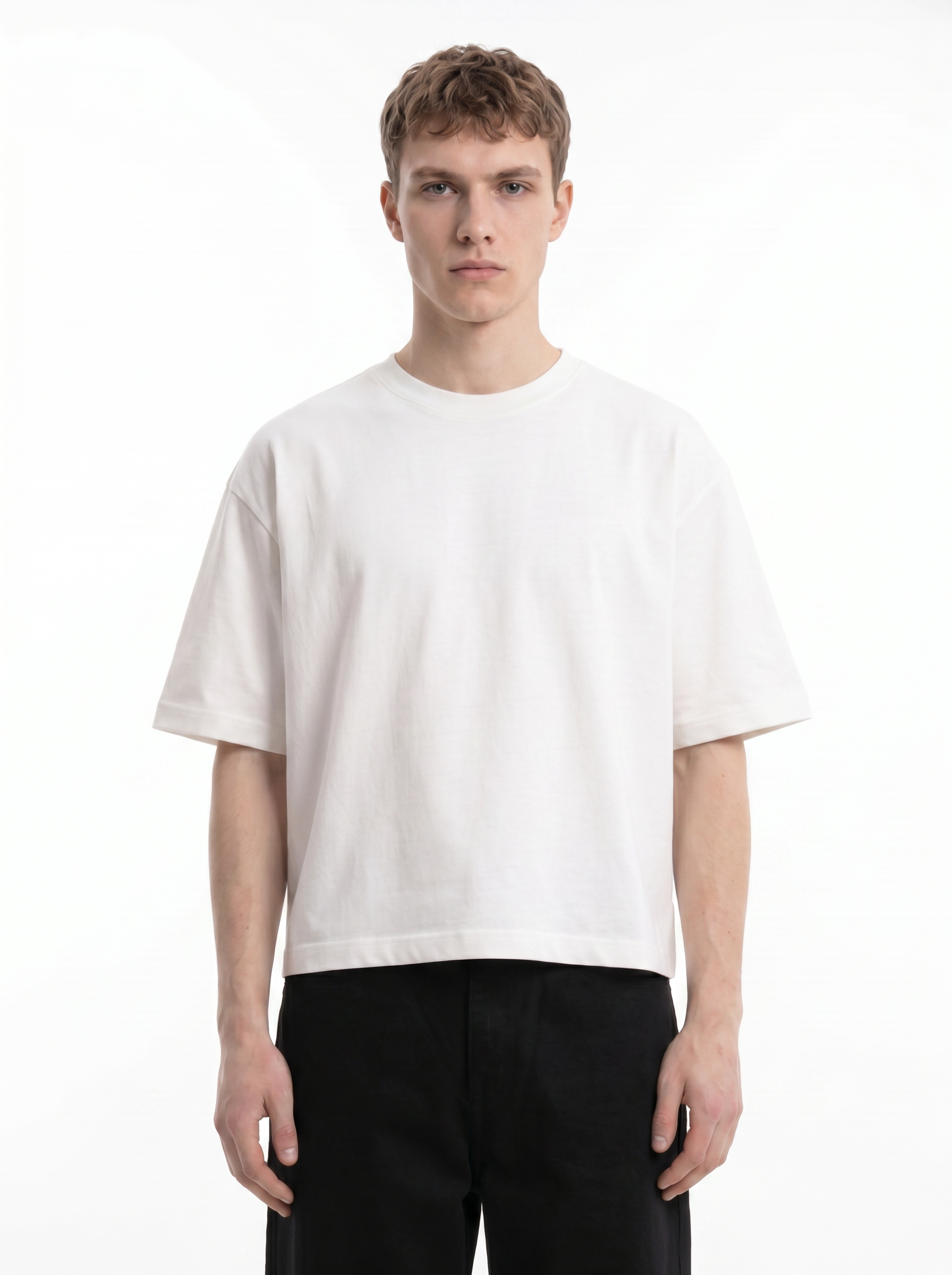 BASIC HEAVYWEIGHT T-SHIRT - WHITE