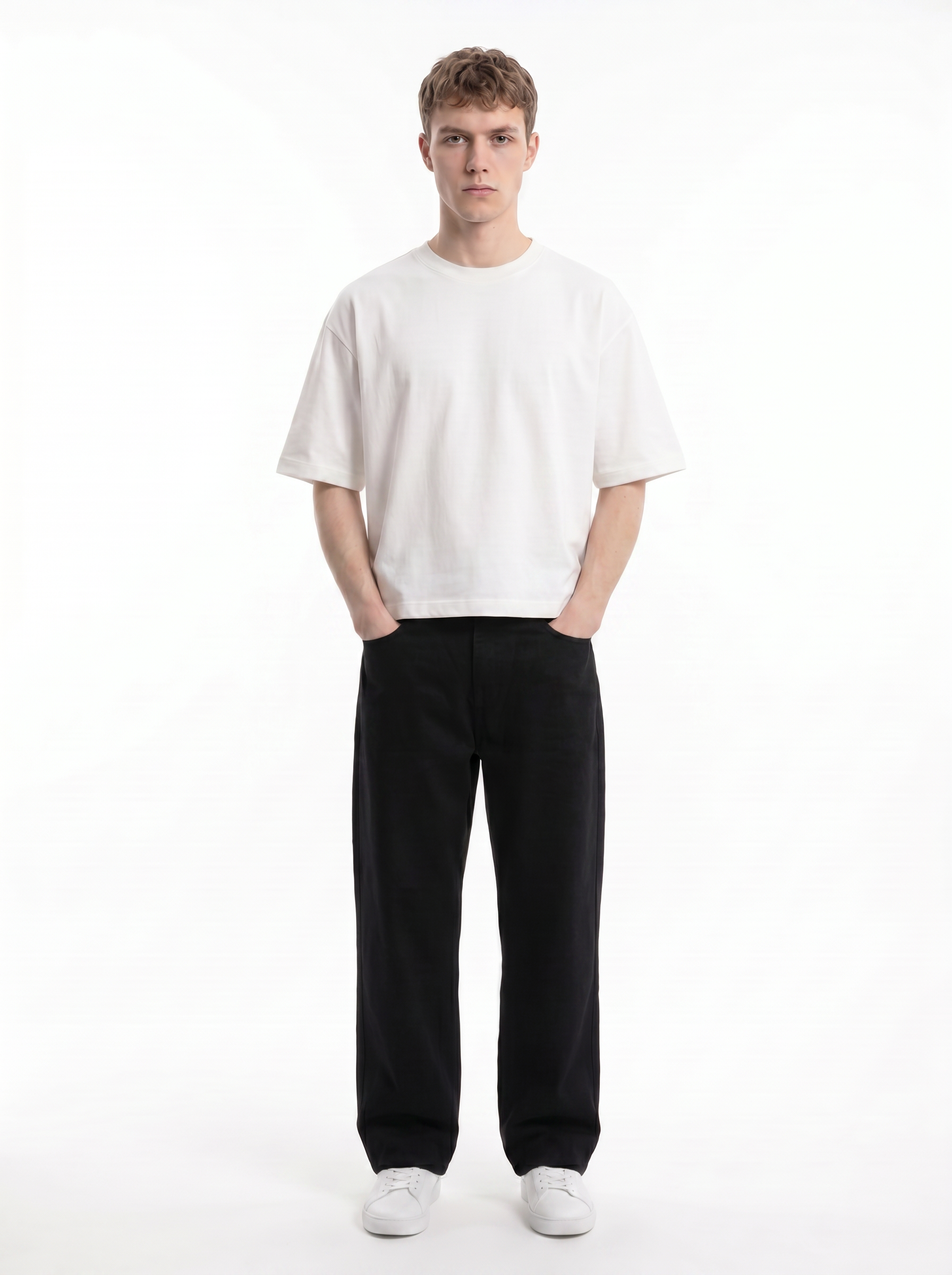 BASIC HEAVYWEIGHT T-SHIRT - WHITE