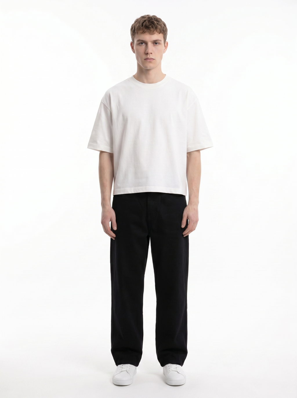BASIC HEAVYWEIGHT T-SHIRT - WHITE