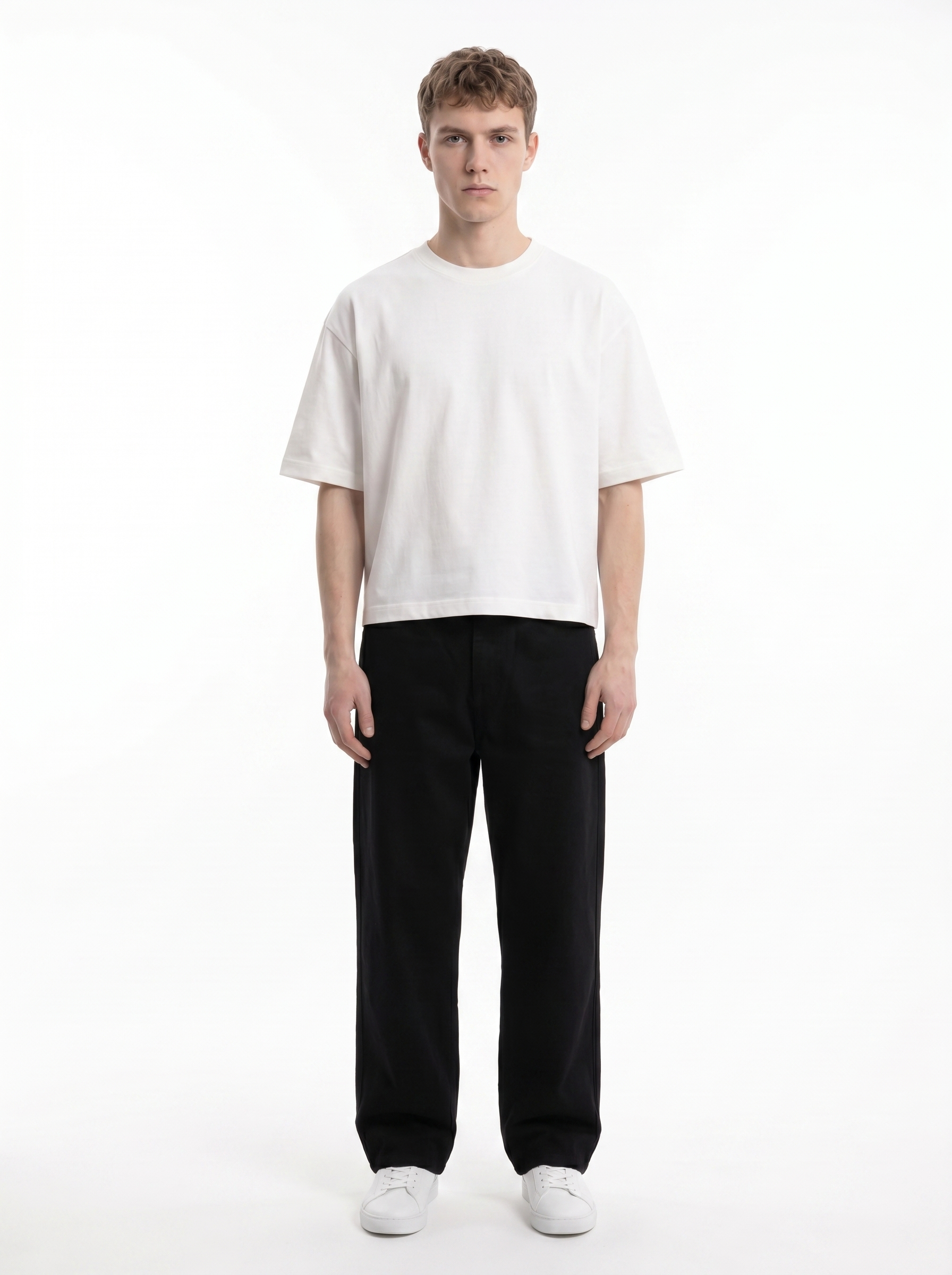 BASIC HEAVYWEIGHT T-SHIRT - WHITE